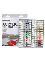 Без бренда «Коробка 24 шт.: Акриловые краски «Две картинки» 24 шт. по 12 мл, проф. пигмент» в Белгороде в интернет-магазине Без бренда «Коробка 24 шт.: Акриловые краски «Две картинки» 24 шт. по 12 мл, проф. пигмент» в Белгороде