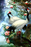 Без бренда «Журавли под персиковым деревом» в Белгороде в интернет-магазине Без бренда «Журавли под персиковым деревом» в Белгороде