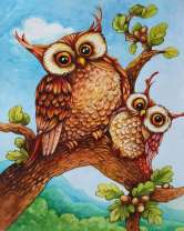 Без бренда «Совёнок с совой на ветке» в Белгороде 