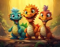 Без бренда «Милые и веселые дракончики» в Белгороде 