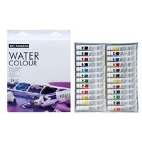 Без бренда «Коробка 24 шт.: Краски акварель «Две картинки» в тюбиках 24 шт. по 12 мл» в Белгороде 