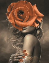 Без бренда «Женщина и большая чайная роза» в Белгороде 