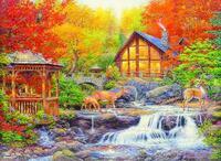 Без бренда «Семейство оленей возле загородного домика» в Белгороде в интернет-магазине Без бренда «Семейство оленей возле загородного домика» в Белгороде