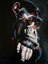 Задумчивая обезьяна