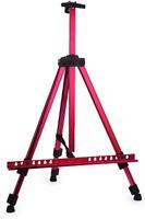 Без бренда «Коробка 25 шт.: Металлический мольберт тренога в чехле, телескопический, красный» в Белгороде 