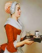 Прекрасная шоколадница