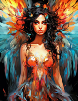 Без бренда «Девушка в ярком костюме в стиле фэнтези» в Белгороде 