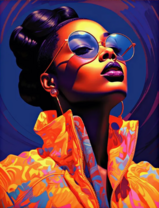 Без бренда «Темнокожая девушка в ярком плаще» в Белгороде 