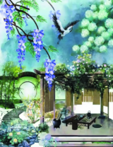 Без бренда «Сад с беседкой, цветами и птицей» в Белгороде 