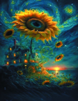 Без бренда «Фэнтези сюжет с подсолнухом» в Белгороде 