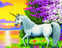 Без бренда «Белый единорог на фоне заката» в Белгороде 